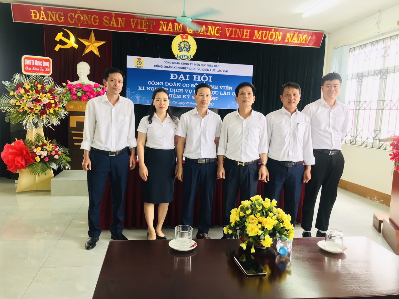 Đại hội Công đoàn cơ sở thành viên Xí nghiệp Dịch vụ Điện lực Lào Cai nhiệm kỳ 2022-2027